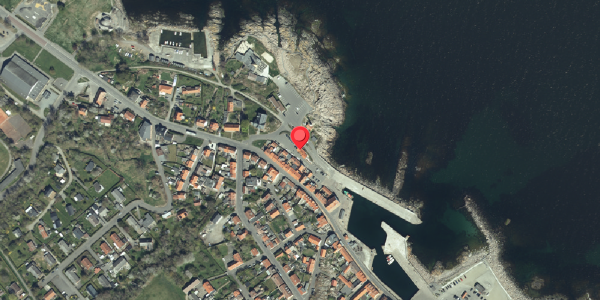 Oversvømmelsesrisiko fra vandløb på Sverigesvej 9, 3770 Allinge