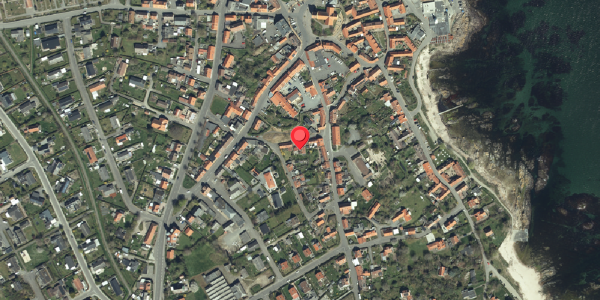 Oversvømmelsesrisiko fra vandløb på Søndergade 8, 3770 Allinge