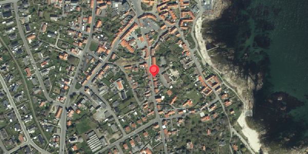 Oversvømmelsesrisiko fra vandløb på Søndergade 9, 3770 Allinge
