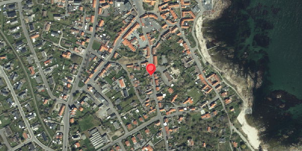 Oversvømmelsesrisiko fra vandløb på Søndergade 14, 3770 Allinge
