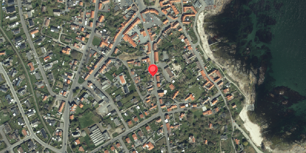 Oversvømmelsesrisiko fra vandløb på Søndergade 16, 3770 Allinge