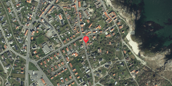 Oversvømmelsesrisiko fra vandløb på Søndergade 27, 3770 Allinge