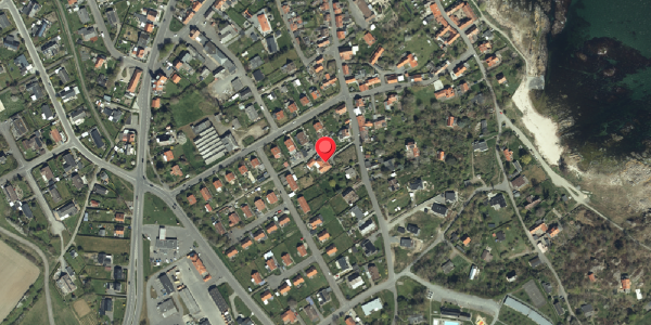 Oversvømmelsesrisiko fra vandløb på Søndergade 28, 3770 Allinge