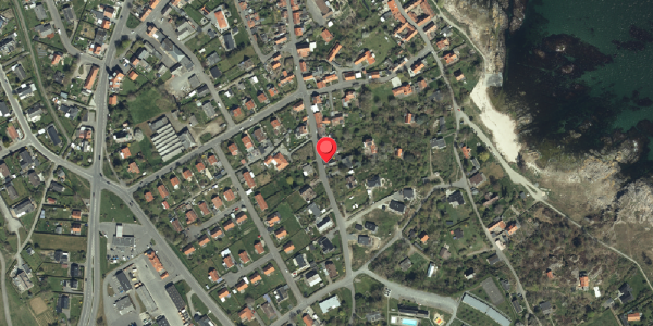 Oversvømmelsesrisiko fra vandløb på Søndergade 33, 3770 Allinge