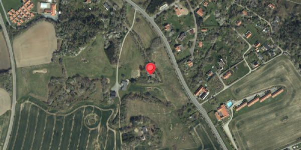 Oversvømmelsesrisiko fra vandløb på Tejnvej 24, 3770 Allinge