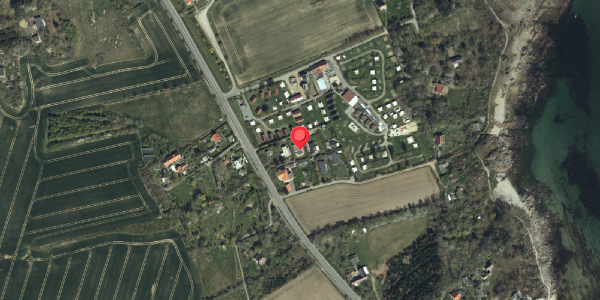 Oversvømmelsesrisiko fra vandløb på Tejnvej 27B, . , 3770 Allinge