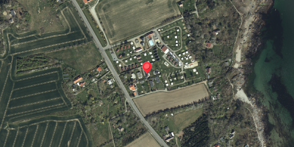 Oversvømmelsesrisiko fra vandløb på Tejnvej 29, 3770 Allinge