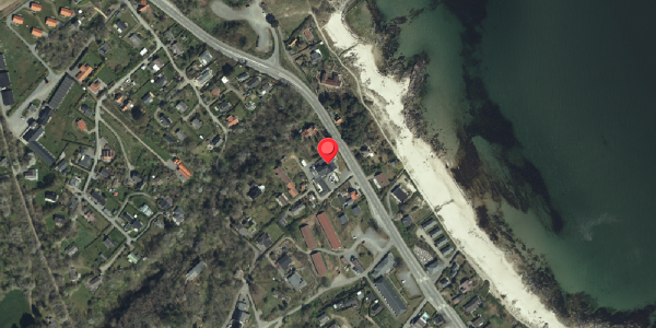 Oversvømmelsesrisiko fra vandløb på Tejnvej 52, 3770 Allinge