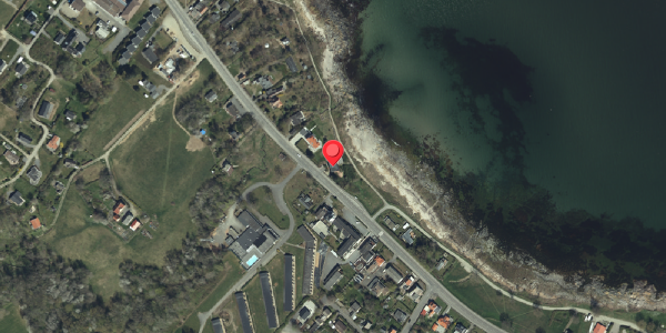 Oversvømmelsesrisiko fra vandløb på Tejnvej 81, 3770 Allinge