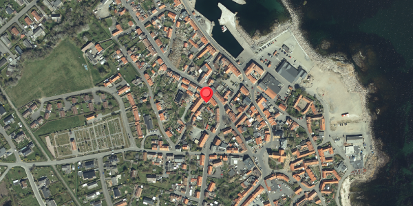 Oversvømmelsesrisiko fra vandløb på Theaterstræde 1A, . , 3770 Allinge