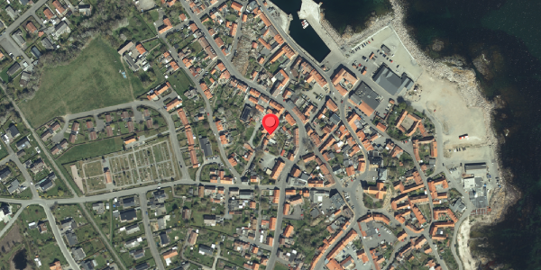 Oversvømmelsesrisiko fra vandløb på Theaterstræde 3, 3770 Allinge