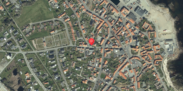Oversvømmelsesrisiko fra vandløb på Theaterstræde 13, 3770 Allinge