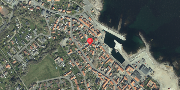 Oversvømmelsesrisiko fra vandløb på Toldbodstræde 3, 3770 Allinge