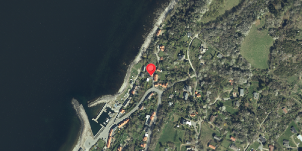 Oversvømmelsesrisiko fra vandløb på Vang 60, . , 3790 Hasle