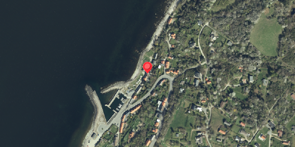 Oversvømmelsesrisiko fra vandløb på Vang 68, . , 3790 Hasle