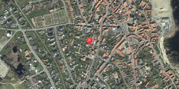 Oversvømmelsesrisiko fra vandløb på Vangevej 3, 3770 Allinge