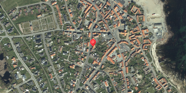 Oversvømmelsesrisiko fra vandløb på Vestergade 5, 3770 Allinge