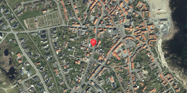 Oversvømmelsesrisiko fra vandløb på Vestergade 12, 3770 Allinge