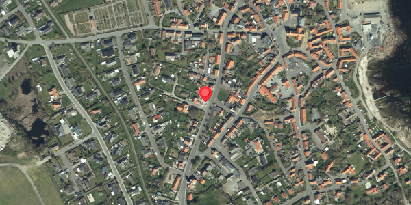 Oversvømmelsesrisiko fra vandløb på Vestergade 18, 3770 Allinge