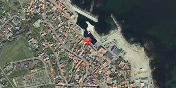 Oversvømmelsesrisiko fra vandløb på Vinkelstræde 1, 3770 Allinge