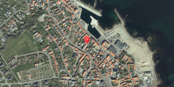 Oversvømmelsesrisiko fra vandløb på Vinkelstræde 4, 3770 Allinge