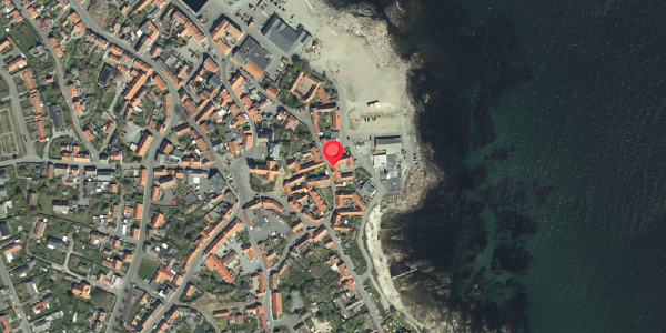 Oversvømmelsesrisiko fra vandløb på Østergade 14, 3770 Allinge