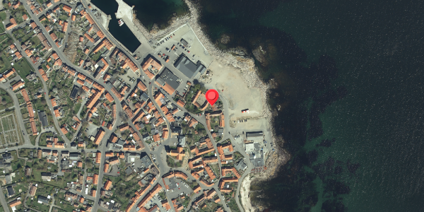 Oversvømmelsesrisiko fra vandløb på Østergade 22, 3770 Allinge