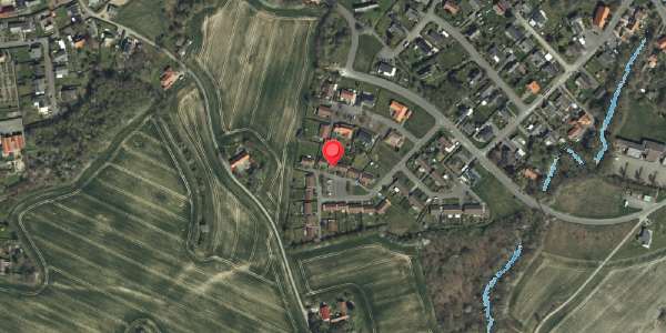 Oversvømmelsesrisiko fra vandløb på Åløkken 8, 3770 Allinge