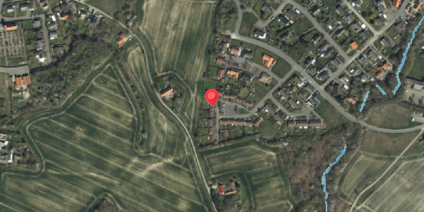 Oversvømmelsesrisiko fra vandløb på Åløkken 21, 3770 Allinge