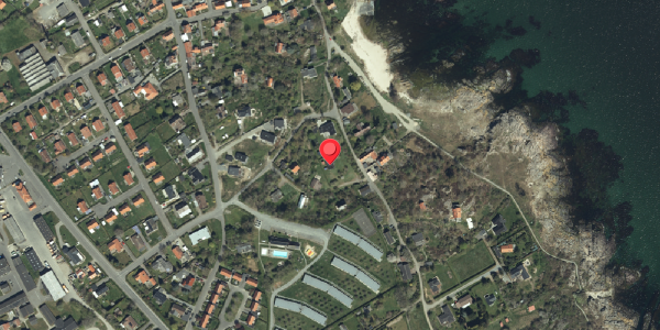 Oversvømmelsesrisiko fra vandløb på Åsbakken 2, 3770 Allinge