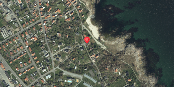 Oversvømmelsesrisiko fra vandløb på Åsbakken 3, 3770 Allinge