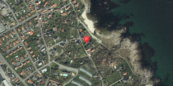 Oversvømmelsesrisiko fra vandløb på Åsbakken 5, 3770 Allinge