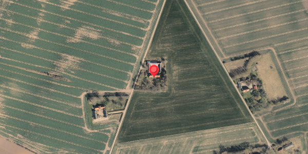Oversvømmelsesrisiko fra vandløb på Bjergegyden 9, 5631 Ebberup