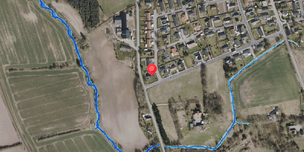 Oversvømmelsesrisiko fra vandløb på Solparken 1, . , 5771 Stenstrup