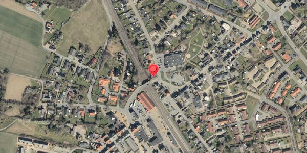 Oversvømmelsesrisiko fra vandløb på Banebroen 12, . , 5592 Ejby