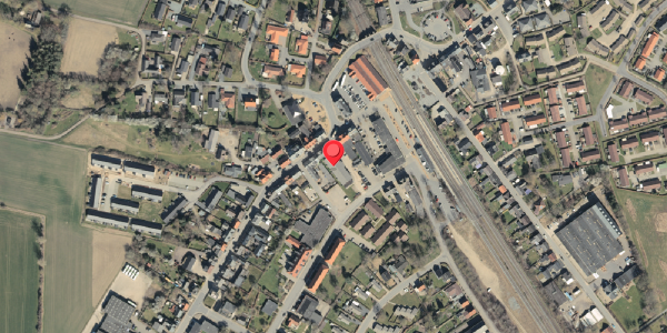 Oversvømmelsesrisiko fra vandløb på Bredgade 1O, 5592 Ejby