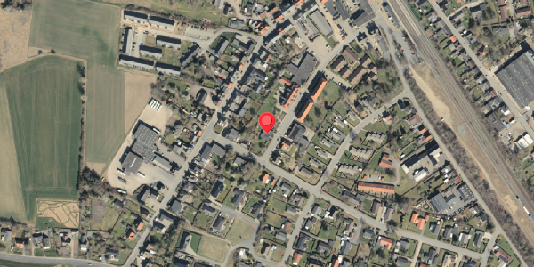Oversvømmelsesrisiko fra vandløb på Bredgade 25, 5592 Ejby