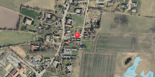 Oversvømmelsesrisiko fra vandløb på Kapelvej 5, 5592 Ejby