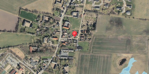 Oversvømmelsesrisiko fra vandløb på Kapelvej 6, 5592 Ejby
