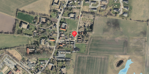 Oversvømmelsesrisiko fra vandløb på Kapelvej 8, 5592 Ejby