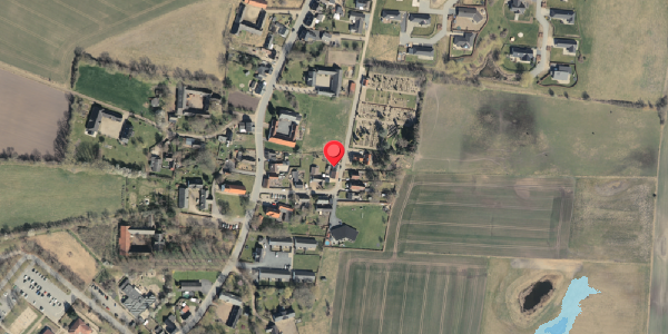 Oversvømmelsesrisiko fra vandløb på Kapelvej 10, 5592 Ejby