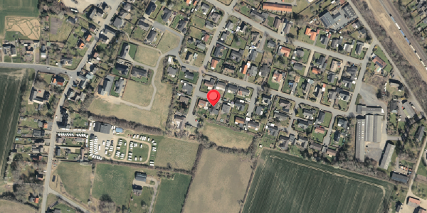 Oversvømmelsesrisiko fra vandløb på Nygade 38, 5592 Ejby