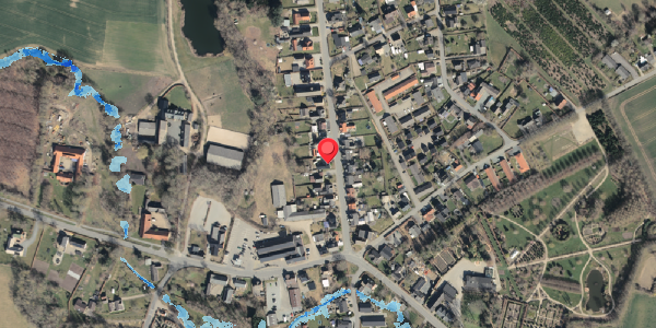 Oversvømmelsesrisiko fra vandløb på Stengade 9, 5463 Harndrup