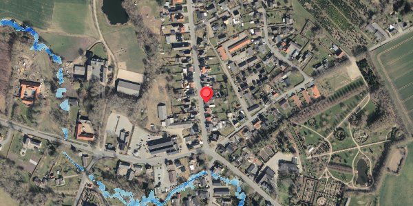 Oversvømmelsesrisiko fra vandløb på Stengade 10, . , 5463 Harndrup