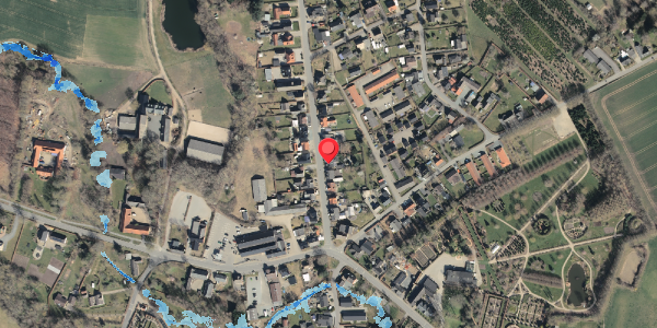 Oversvømmelsesrisiko fra vandløb på Stengade 12, . , 5463 Harndrup