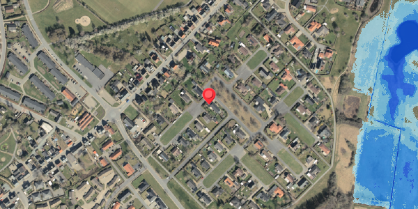 Oversvømmelsesrisiko fra vandløb på Vestervangen 2, . , 5592 Ejby