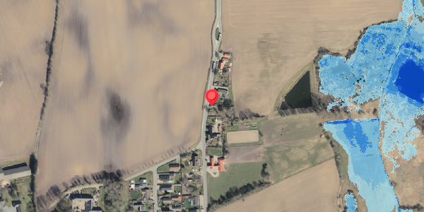 Oversvømmelsesrisiko fra vandløb på Vindebjergvej 49, . , 5463 Harndrup