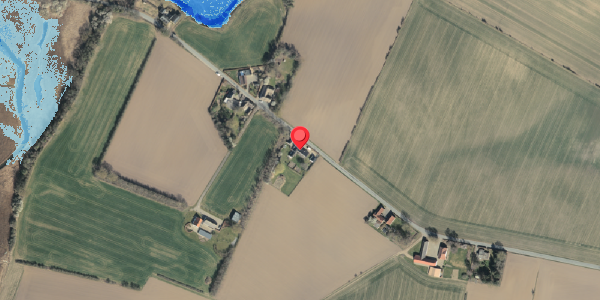 Oversvømmelsesrisiko fra vandløb på Wedellsborgvej 26, 5592 Ejby