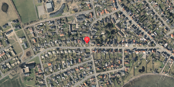 Oversvømmelsesrisiko fra vandløb på Bjernevej 30, 5600 Faaborg