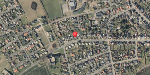 Oversvømmelsesrisiko fra vandløb på Bjernevej 48, 5600 Faaborg